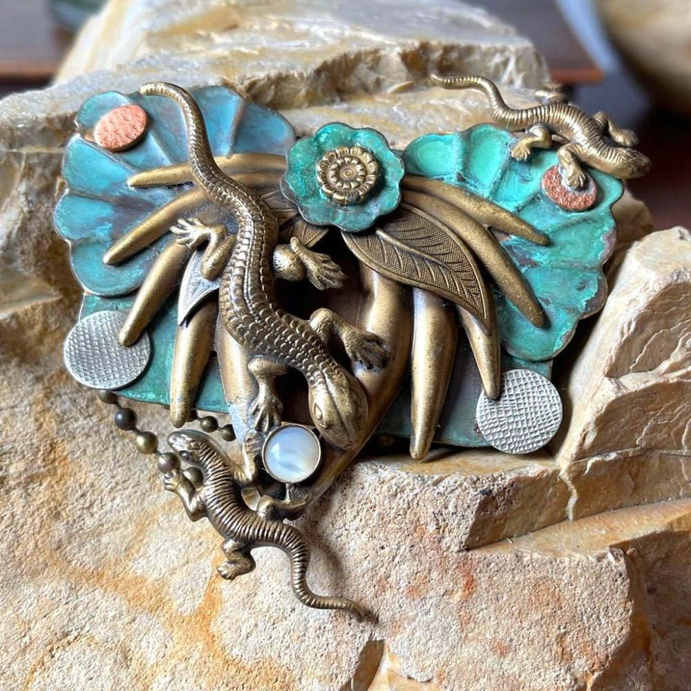 Vintage Handcrafted Brooch